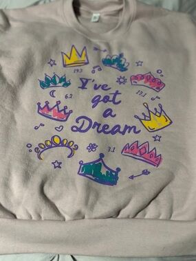 ZipADeeTees’ I’ve got a dream’, size medium, brand new